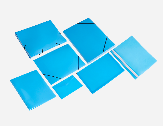 Blue Plastic Expanding File|B-6