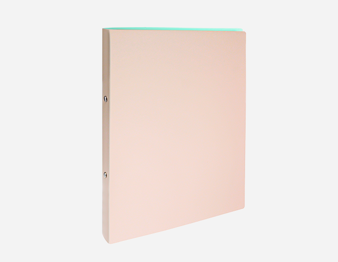 Bi-color Series Plastic Ring Binder | B-MFO-1115 