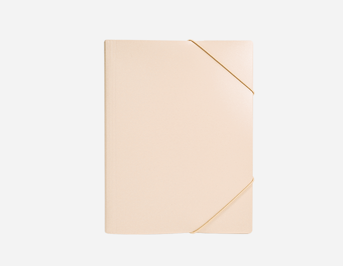 Bi-color Elastic Folder Plastic File | B-MFO-031