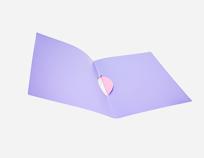 Bi-Color Plastic Rotary Folder | B-MFO-055 