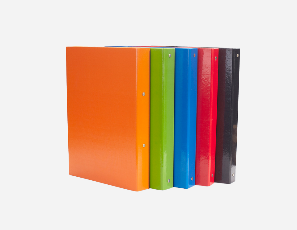 Colorful Paper Ring Binder – Glossy Laminated | MFO-044