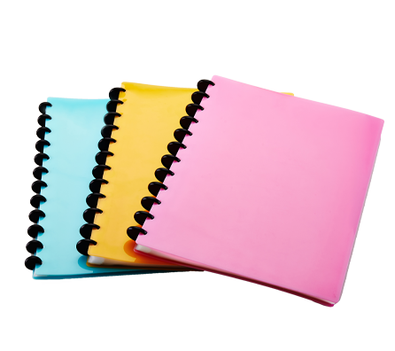Removable Colorful Plastic Discbound Display Book |MFO-1046 