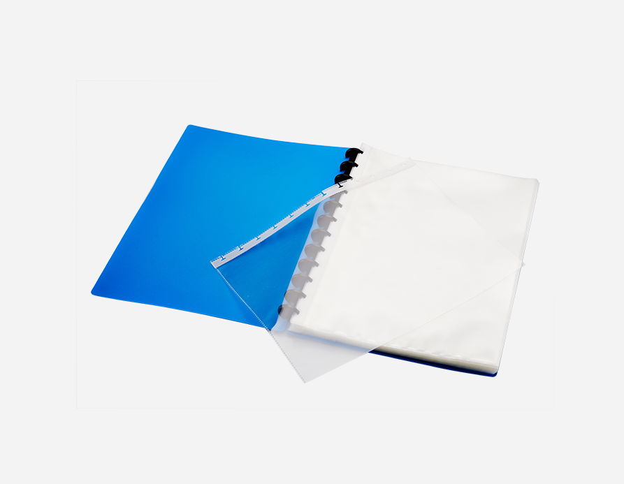 Removable Colorful Plastic Discbound Display Book |MFO-1046 