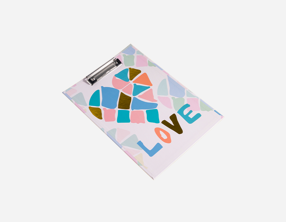 Printed Paper Clipboards | Single-Sided | Custom Printed Designs | PR-MFO-098 