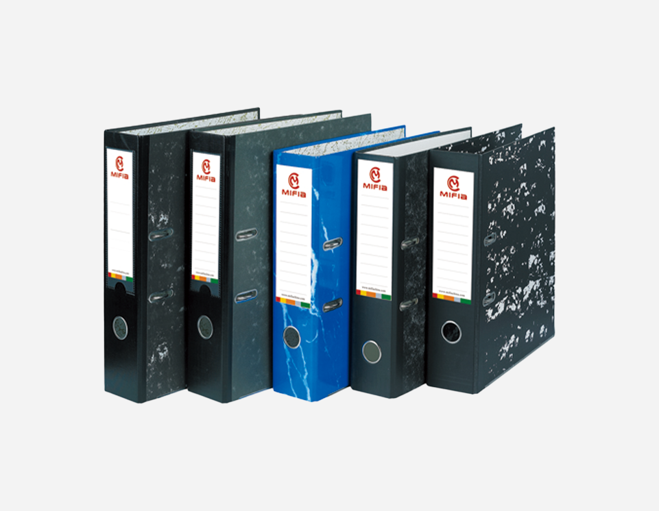 Marble Pattern Lever arch file | MFO-040