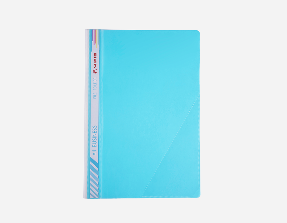 Pastel PP Report Files | Metal Clip & Spine Slot | Inside Triangle Pocket Design | P-MFO-015