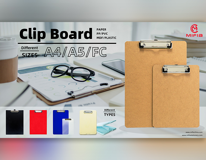 Printed Paper Clipboards | Single-Sided | Custom Printed Designs | PR-MFO-098 
