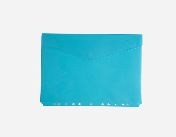 Hook & Loop Closure PP Envelope Bags with 11 Holes | MFO-P-13