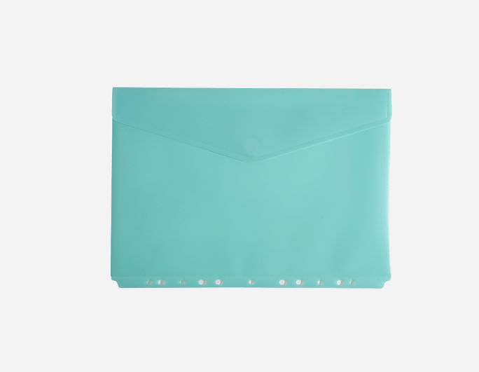 Hook & Loop Closure PP Envelope Bags with 11 Holes | MFO-P-13