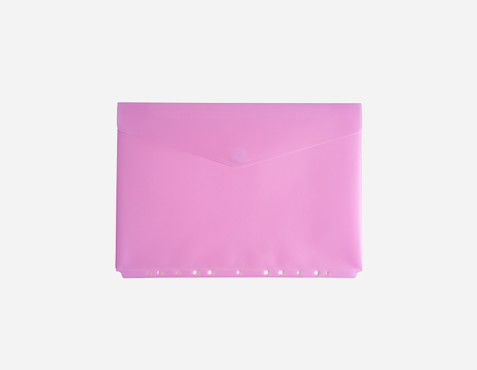 Hook & Loop Closure PP Envelope Bags with 11 Holes | MFO-P-13