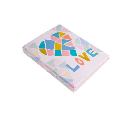 Paper Ring Binders | Foil Stamping | Customizable Ring Options | PR-MFO-013