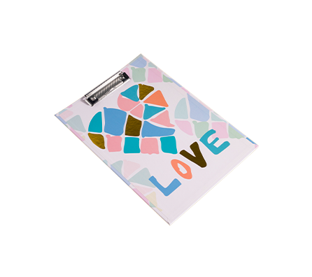 Printed Paper Clipboards | Single-Sided | Custom Printed Designs | PR-MFO-098 