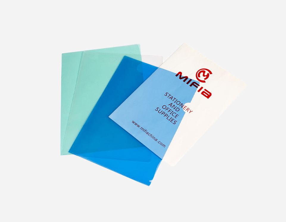 Colorful Transparent L-Shape Sheet Sleeve  MFO-052 (2)