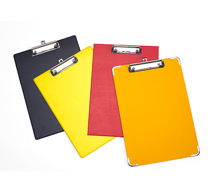 Textured PP Clipboard Folders | Single-Sided | Multiple Color Options | MFO-092