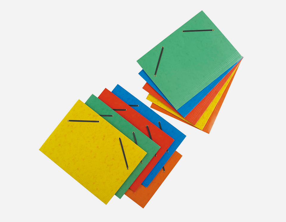 Paper Elastic Folder with spot design | MFO-010