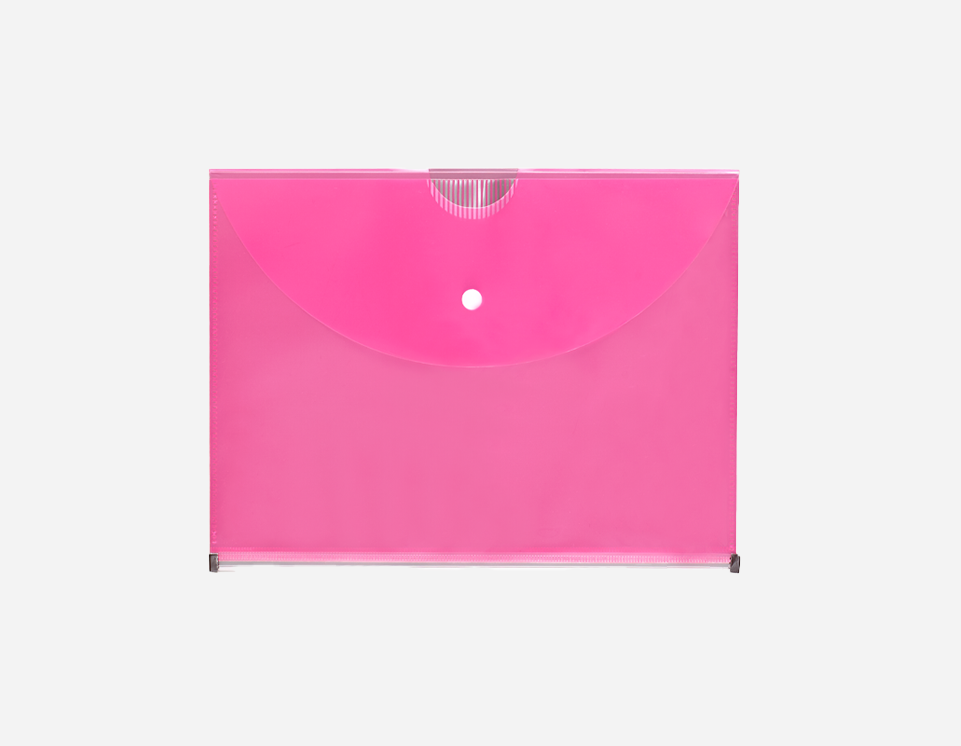 PP Envelope Bag with Back Zipper Compartment | MFO-1028
