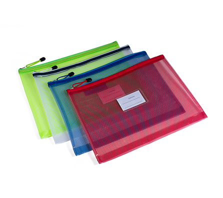 Colored EVA Mesh Bag with Name Card Holder - MFO-8147