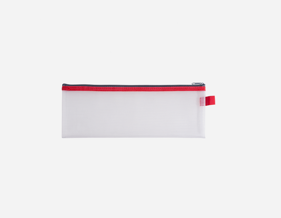 PVC Mesh Zip Bag with Double Stitched Edge - MFO-106