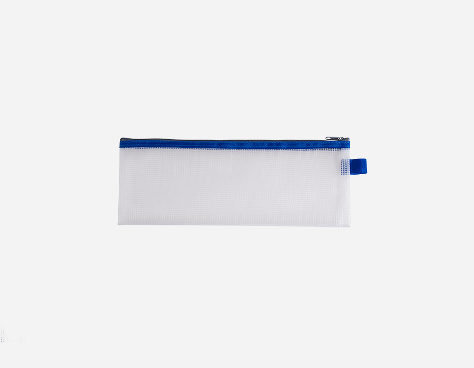 PVC Mesh Zip Bag with Double Stitched Edge - MFO-106