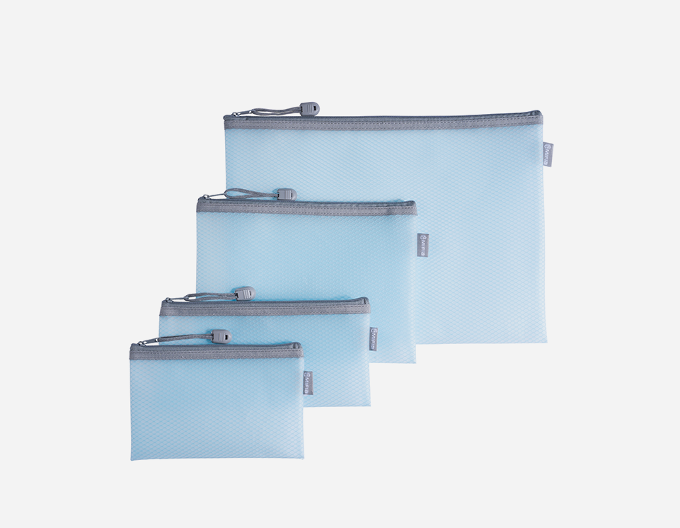 EVA Colored Mesh Bags with Puller - MFO-2B001