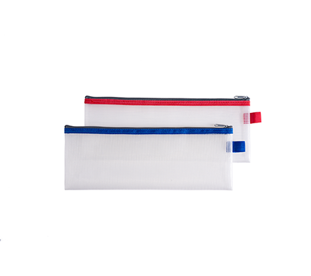 PVC Mesh Zip Bag with Double Stitched Edge - MFO-106