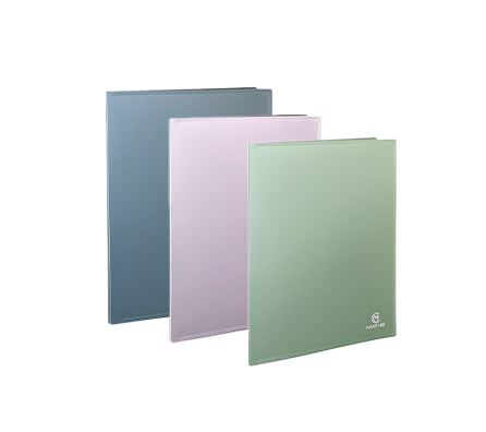 Soft Touch Cover Plastic Display Book | MO-MFO-009