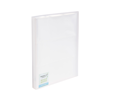 Eco-Friendly Recycled Soft Cover Plastic Display Book | RC-MFO-009