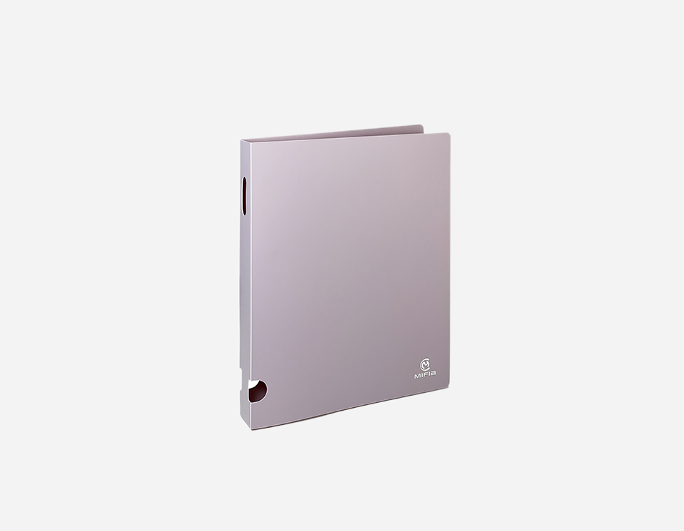 Soft Touch PP Ring Binder with Finger Hole | MO-MFO-8263