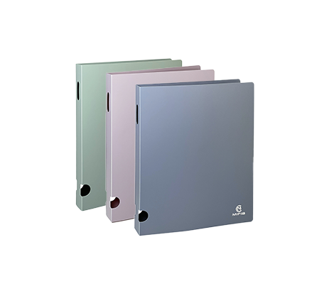 Soft Touch PP Ring Binder with Finger Hole | MO-MFO-8263