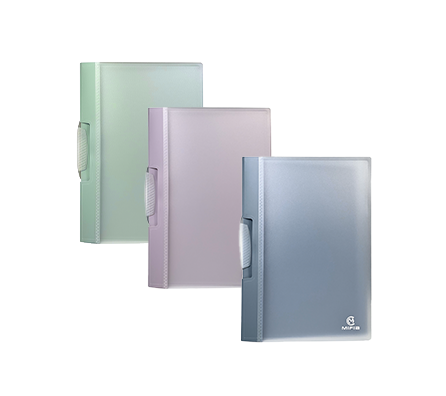 Soft Touch Rotary Clip File Folder | MO-MFO-055