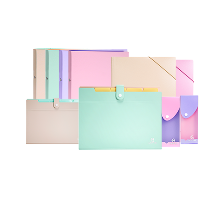 Bi-Color Folder Collection | Stylish Custom Office Supplies by MIFIA