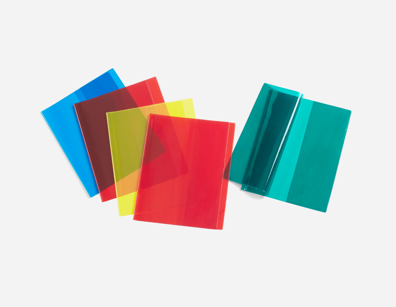 Glossy PVC Translucent Book Covers MFB-005