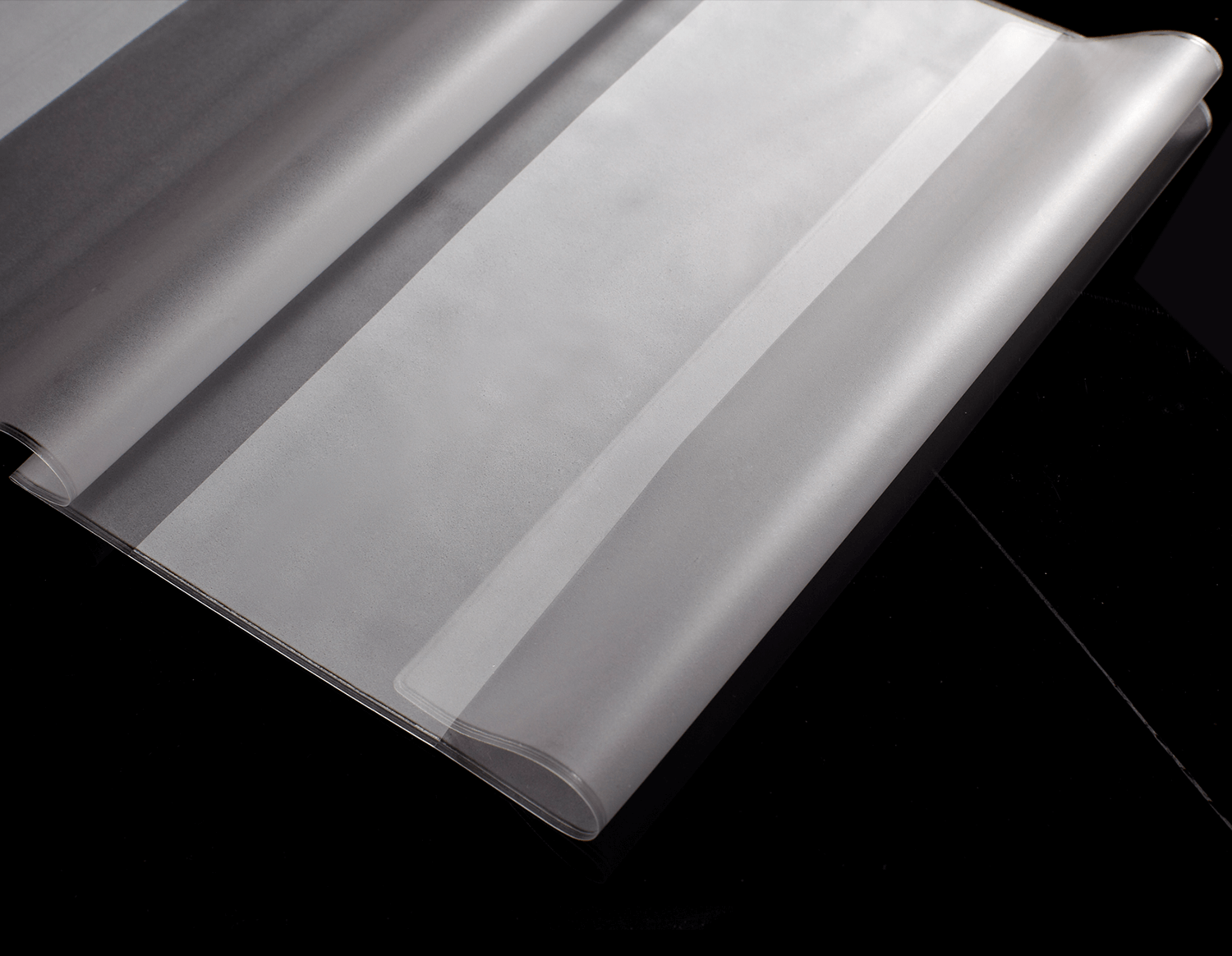 Adjustable Transparent Frosted PVC Book Cover MFB-026