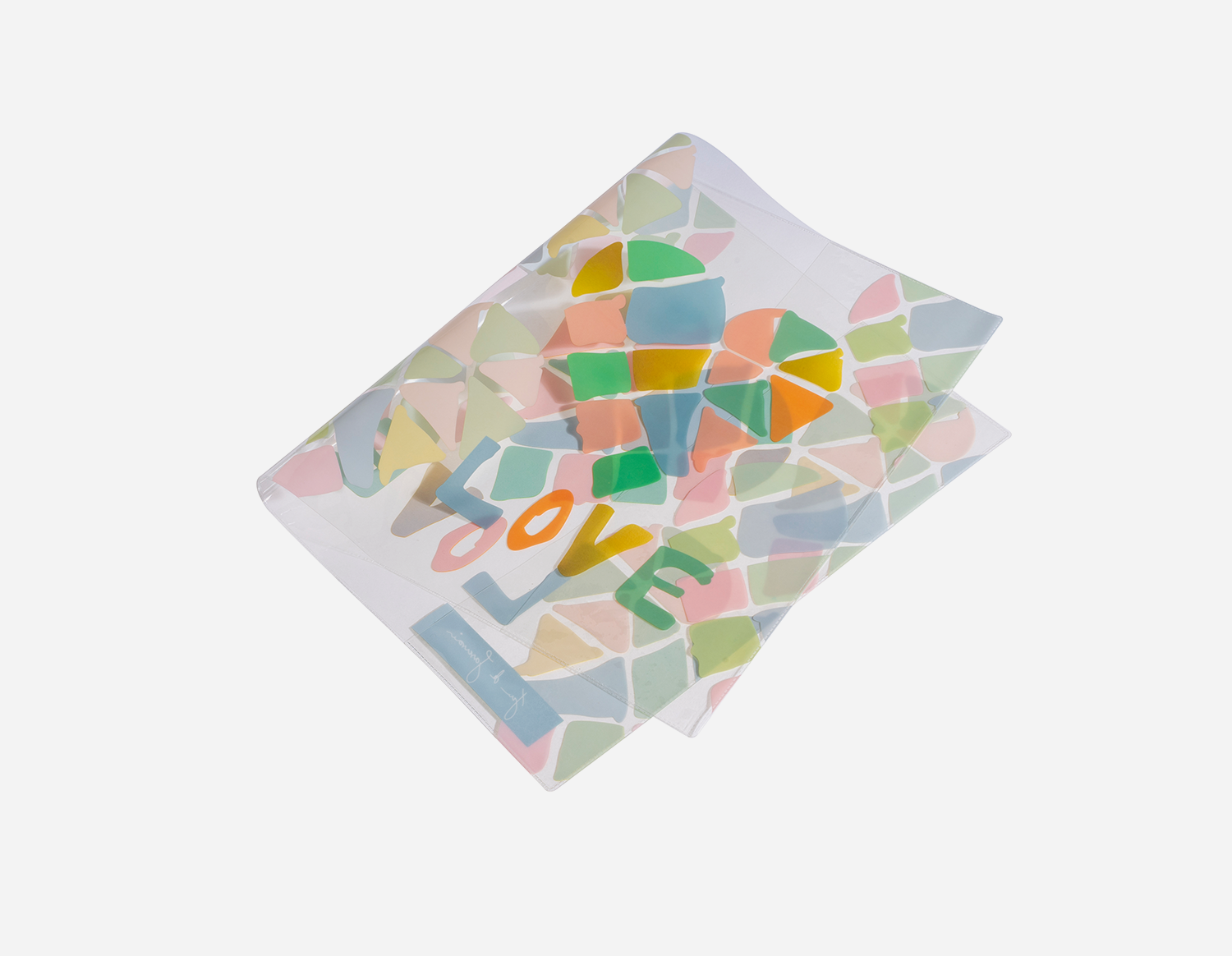 Transparent PVC Book Cover with Printing MFB-019PR 