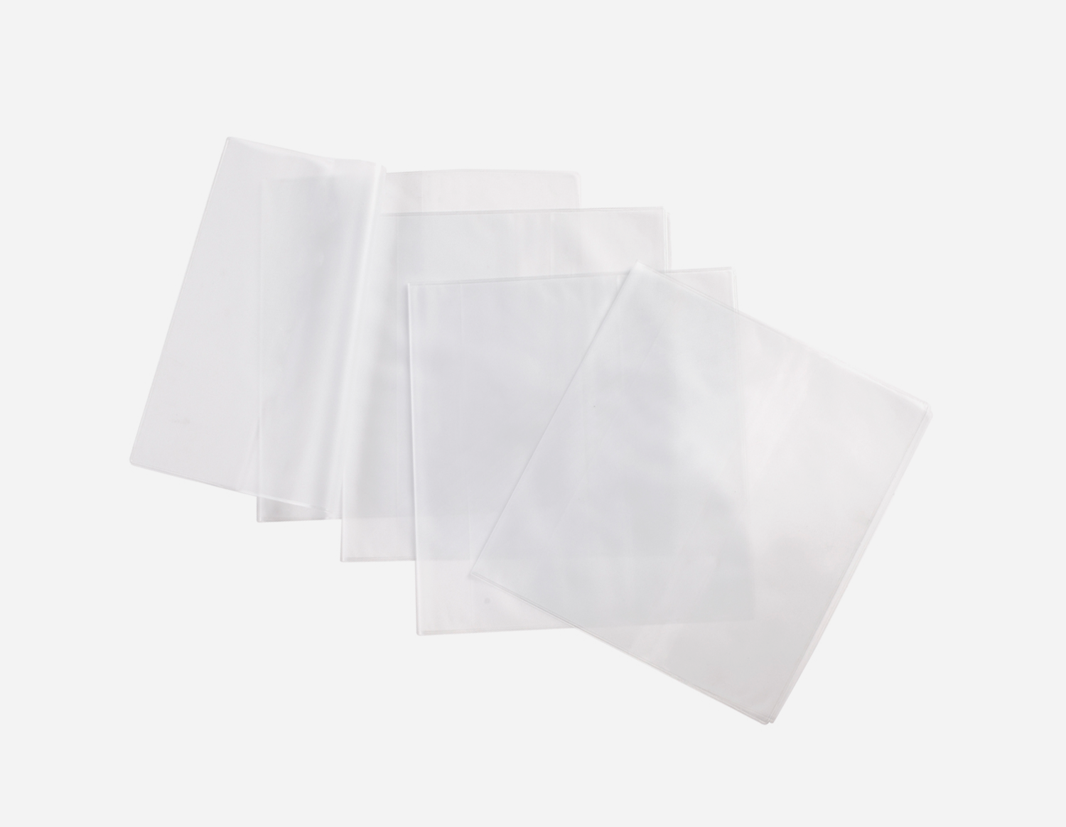 Adjustable Transparent Frosted PVC Book Cover MFB-026