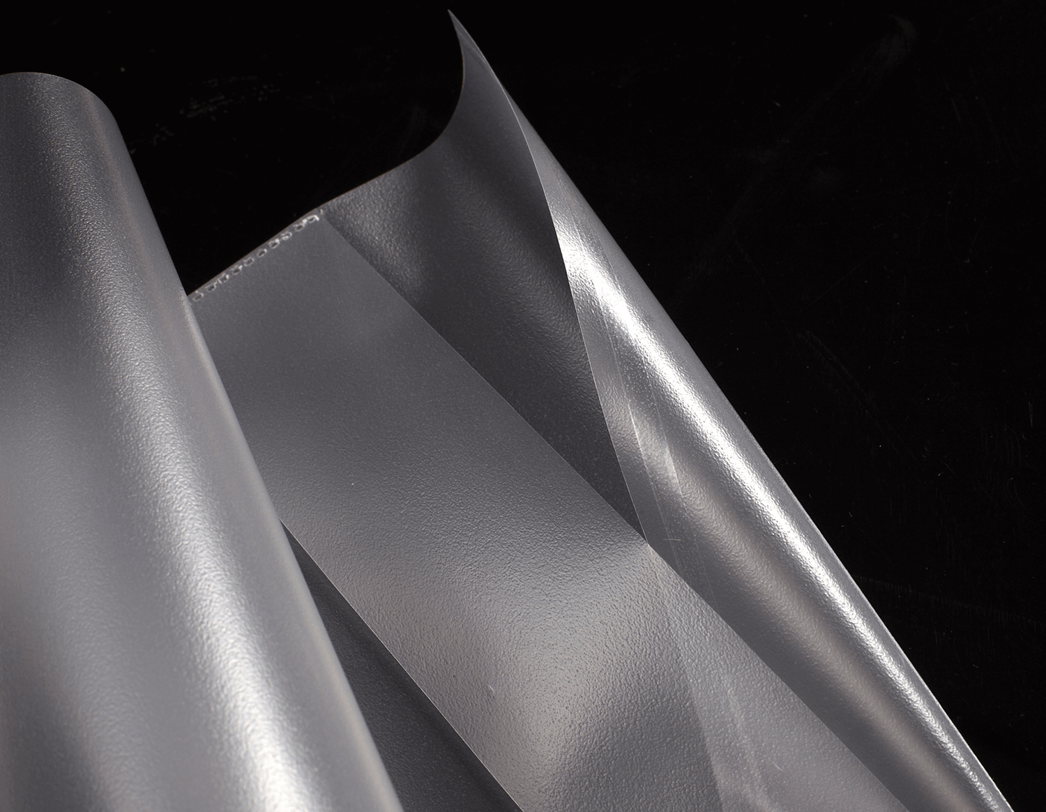 PP Transparent Orange Peel Textured Book Cover with Adjustable Spine and Glue Strip MFB-013T