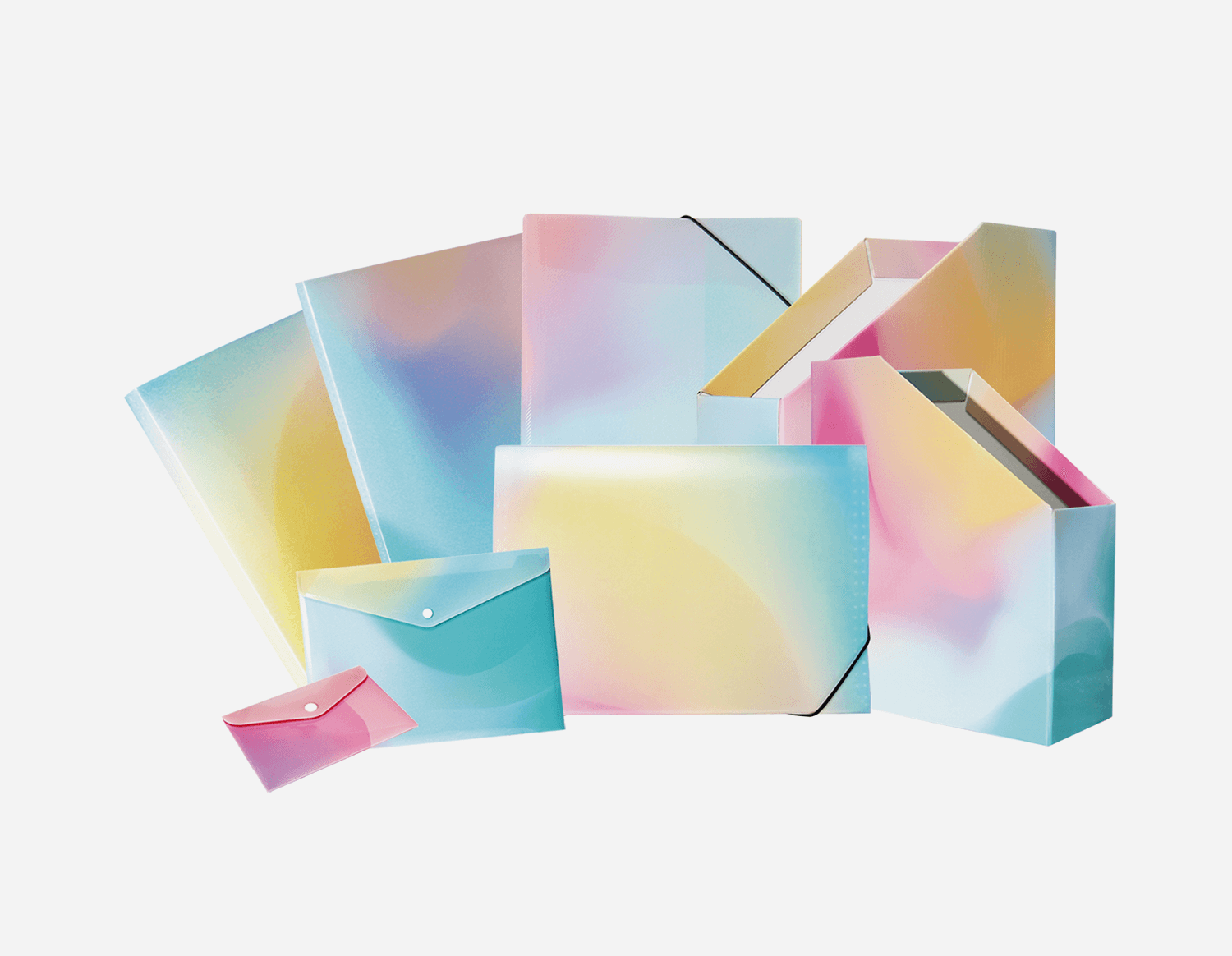 Printed Folder Collection | Colorful and Customizable Stationery Supplies by MIFIA