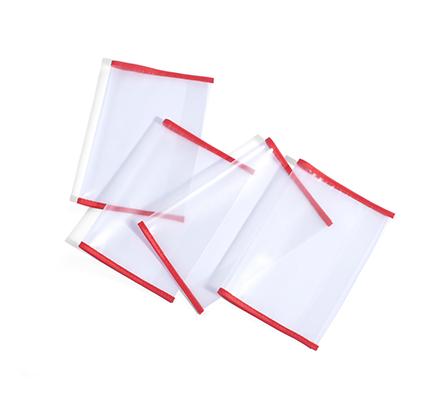 PP Frosted Book Cover with Fabric Sewn Edge - MFB-034