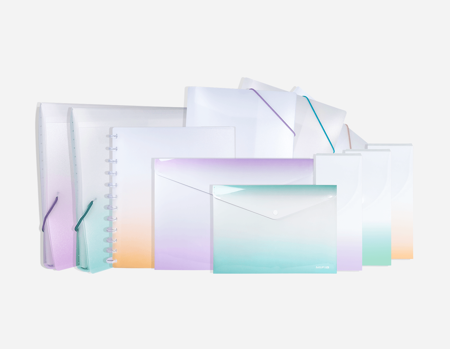 Printed Folder Collection | Colorful and Customizable Stationery Supplies by MIFIA