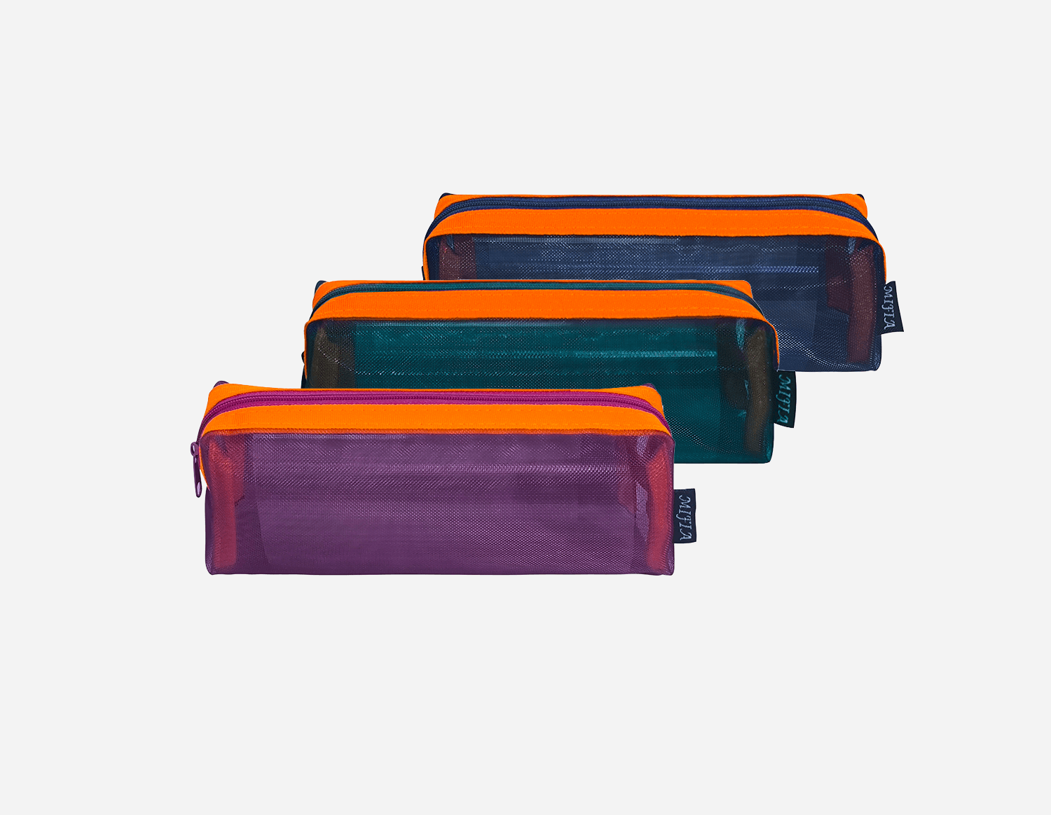 3D Nylon Mesh Zipper Bag - MFO-8269