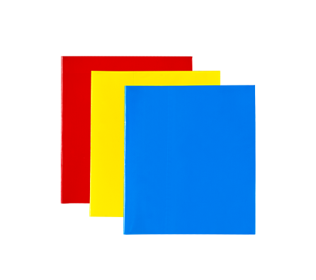 Colored PE Book Cover  - MFB-1005