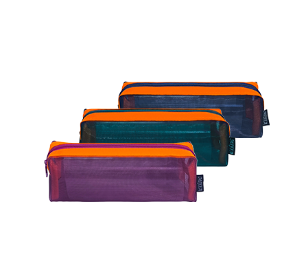 Borsa Con Cerniera EVA A5 Trasparente – Grafoplás, Rosa Pastello, Morbida Al Tatto, Impermeabile E Versatile Per Documenti, Cosmetici O Piccoli Oggetti