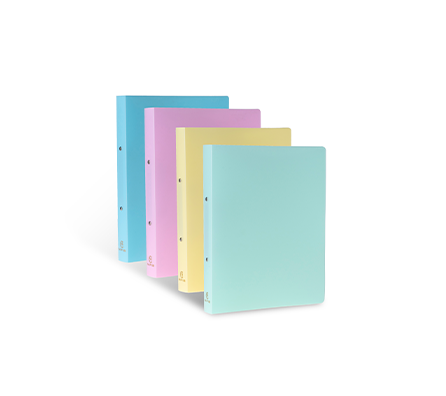 PP Ring Binder in Soft Pastel Tones |P-MFO-003Y/MFO-P-7