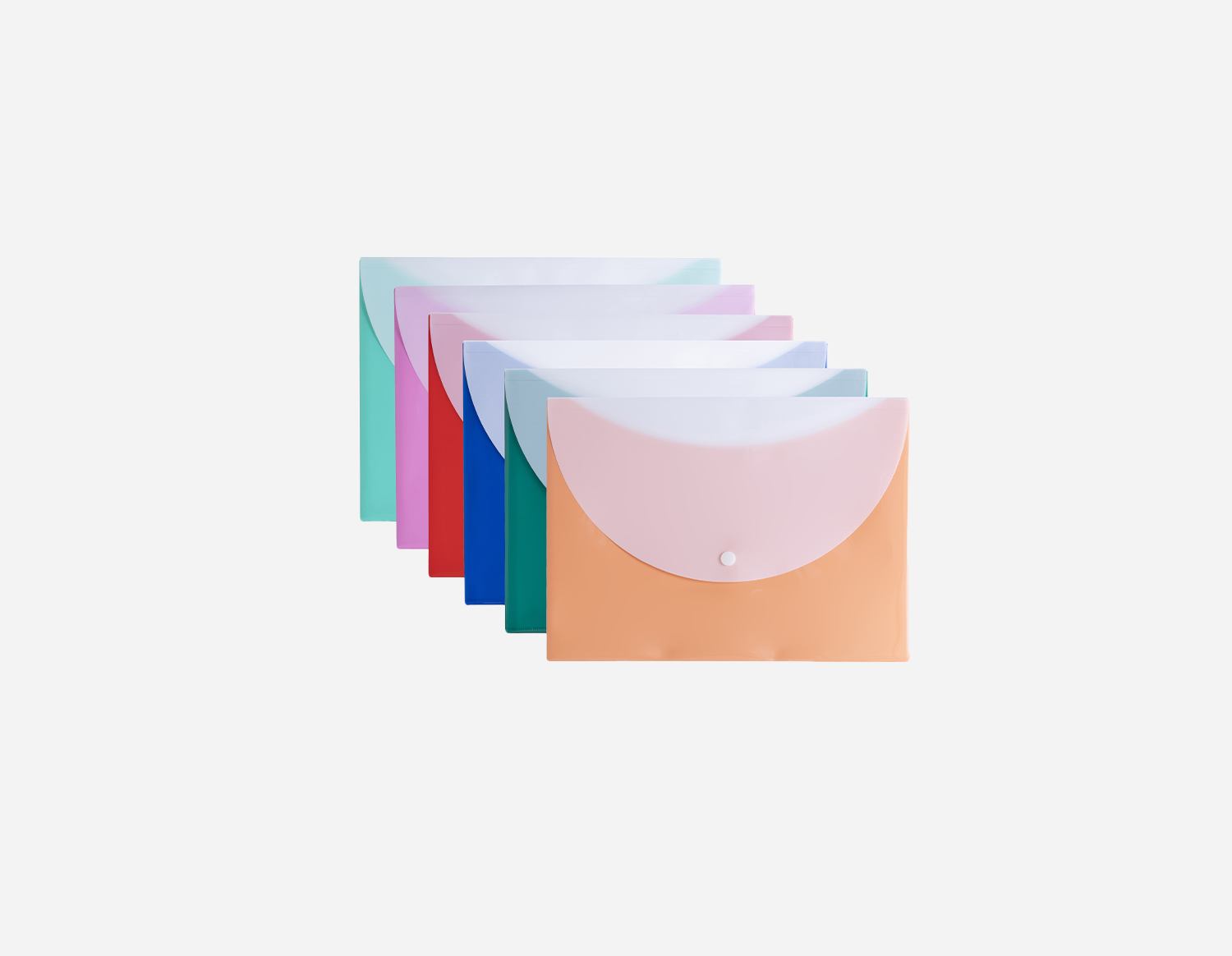PP Envelope Folder with Extra Back Pocket | MFO-8210