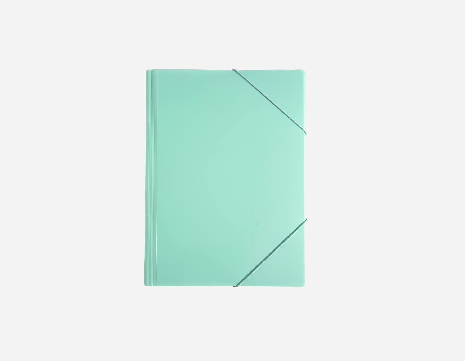 PP Pastel Elastic Folder – 3 Flap Document Organizer with Soft Color Tones | P-MFO-031