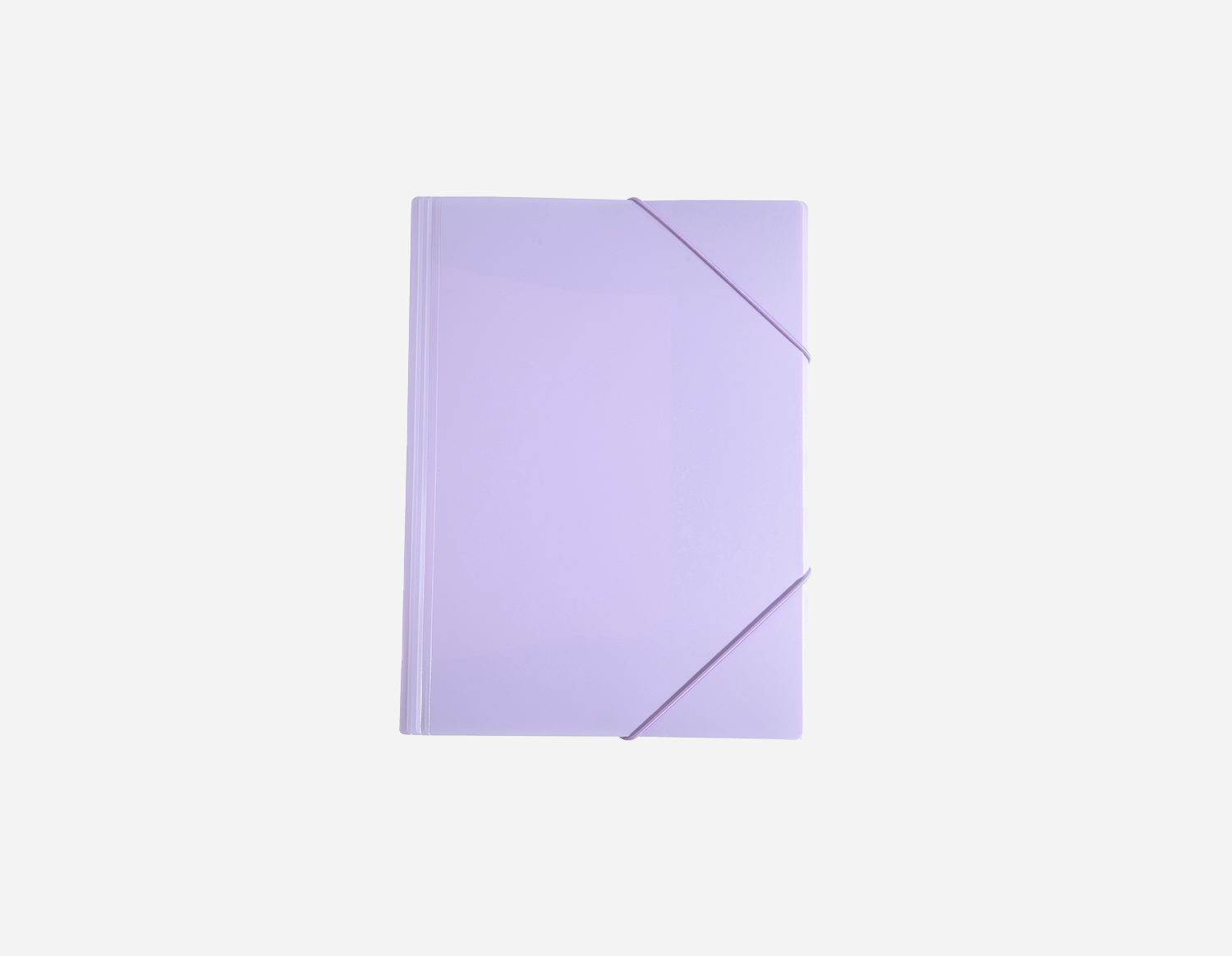 PP Pastel Elastic Folder – 3 Flap Document Organizer with Soft Color Tones | P-MFO-031