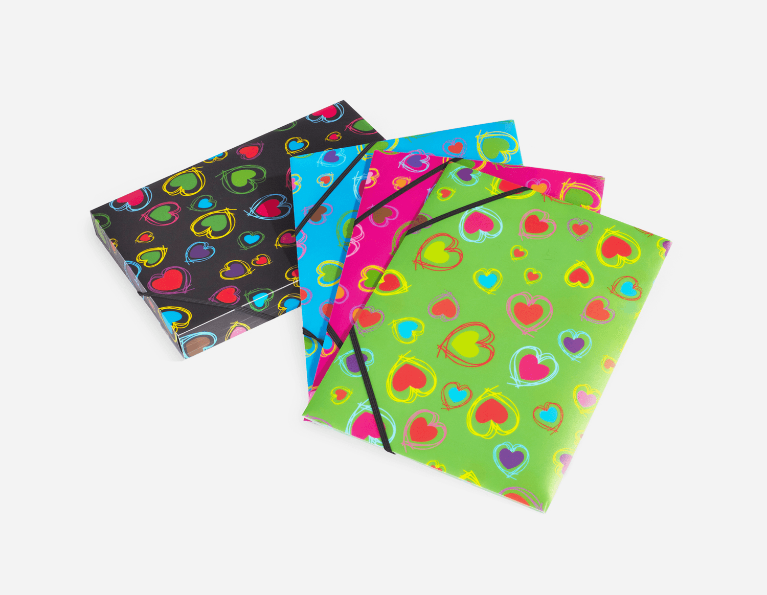 Printed PP Elastic Folder | PR-MFO-031 