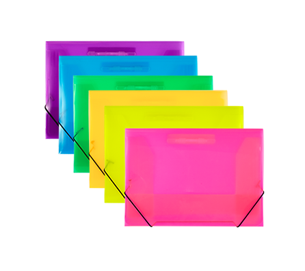 PP Elastic File Folder with Inside Plastic Clip | MFO-1017 