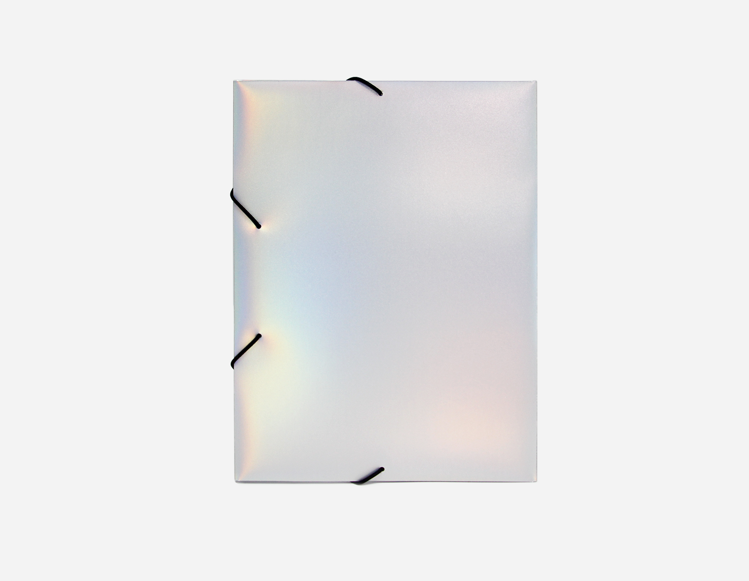 Matte Sandy Finish Plastic Laser 3-Flap Folder with Elastic | LY-MFO-031