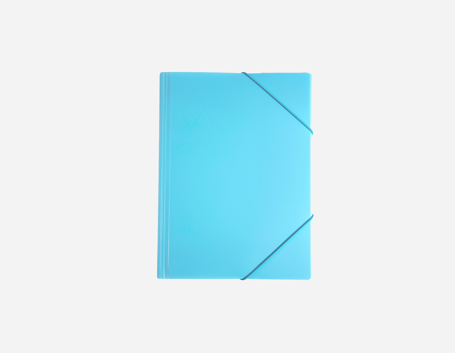 PP Pastel Elastic Folder – 3 Flap Document Organizer with Soft Color Tones | P-MFO-031